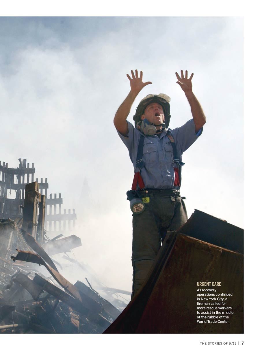 The Stories of 9/11 bookazine sample, page 07