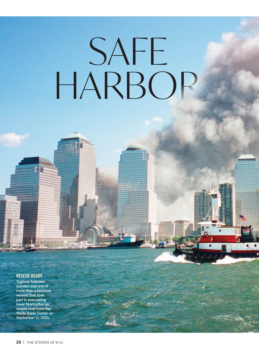 The Stories of 9/11 bookazine sample, page 20