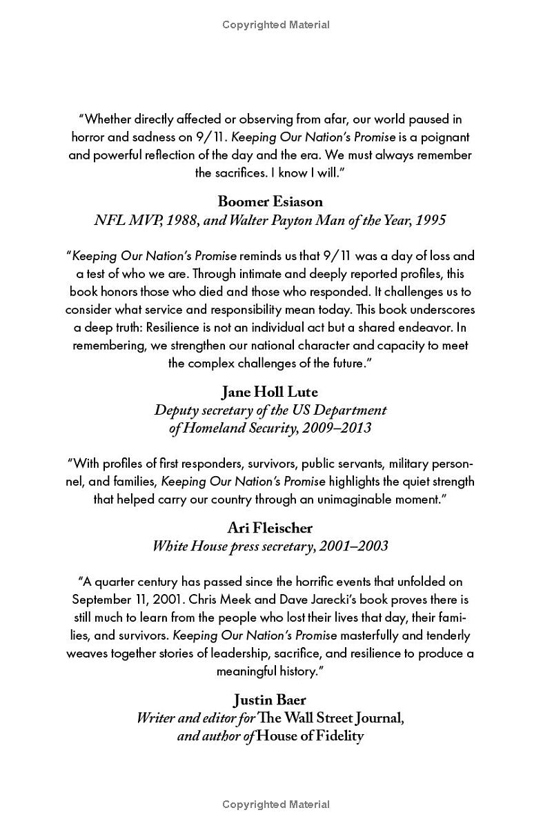 Keeping Our Nation's Promise sample, page 03