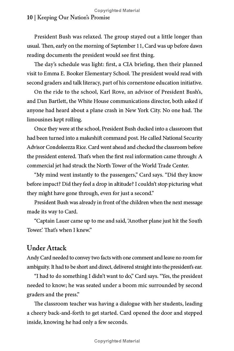 Keeping Our Nation's Promise sample, page 13